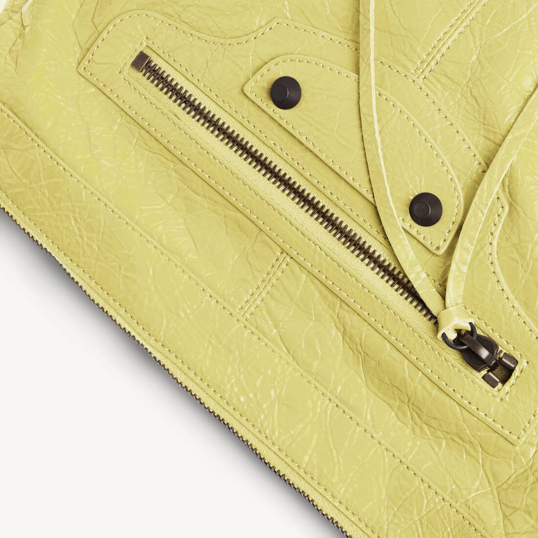 Women's Le City Moto Mini in Lemonade | Balenciaga Canada EN - Image 6