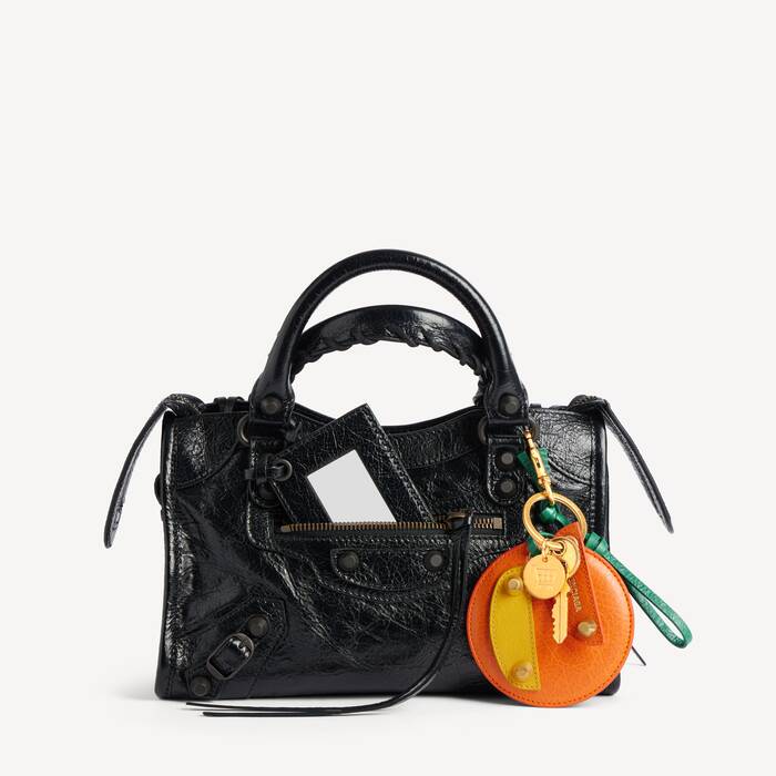 Portachiavi/charm Le City Arancia da Donna in Arancione/giallo - Donna | Balenciaga Italia IT - Image 2