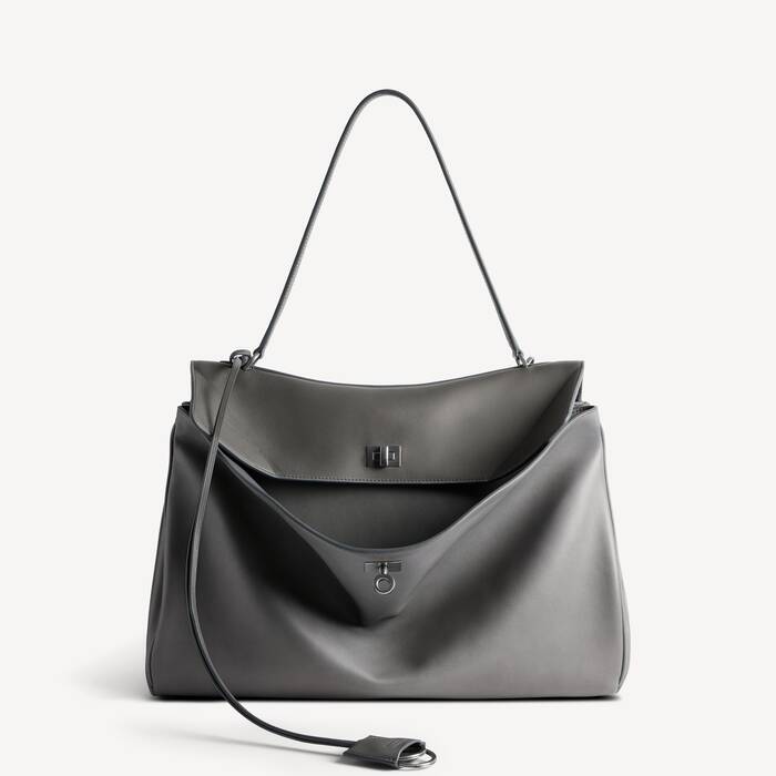 Rodeo Handbag Large in Grey | Balenciaga Italy EN - Image 1