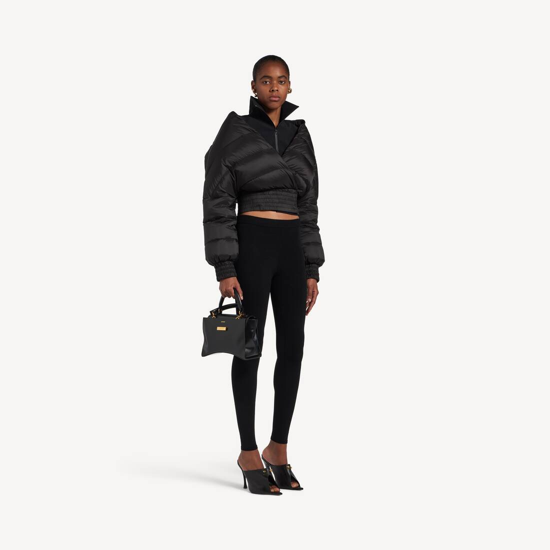 Wrap夹克  为 所有 在 黑色 | Balenciaga 新加坡 ZH - Image 2