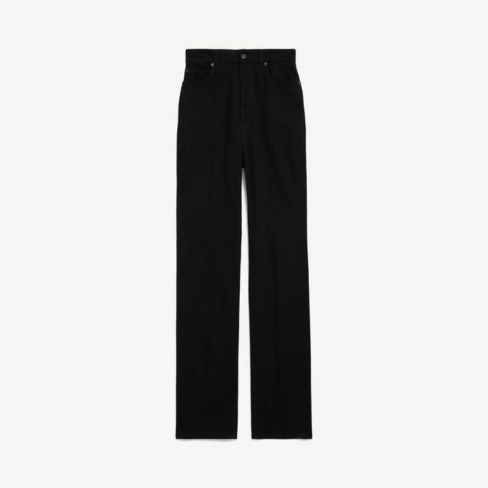 high waist slim jeans