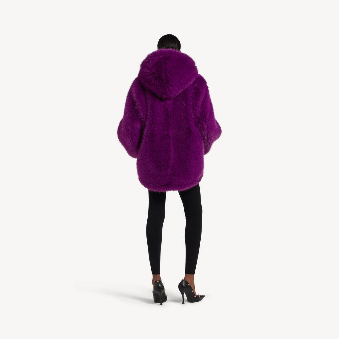 Women's Jacket in Violet | Balenciaga Republic Of Korea EN - Image 4