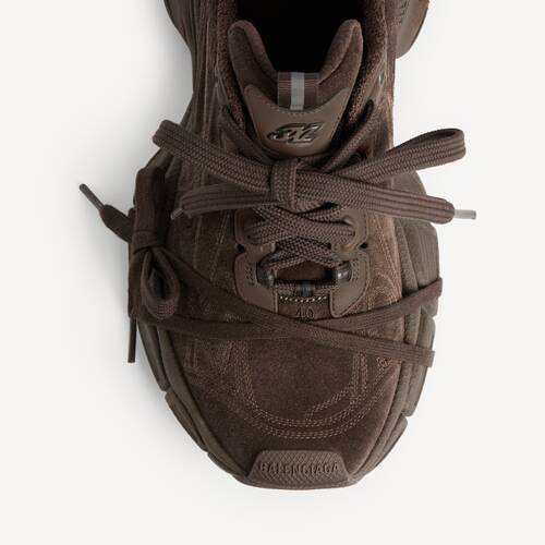 3xl stitched suede sneaker