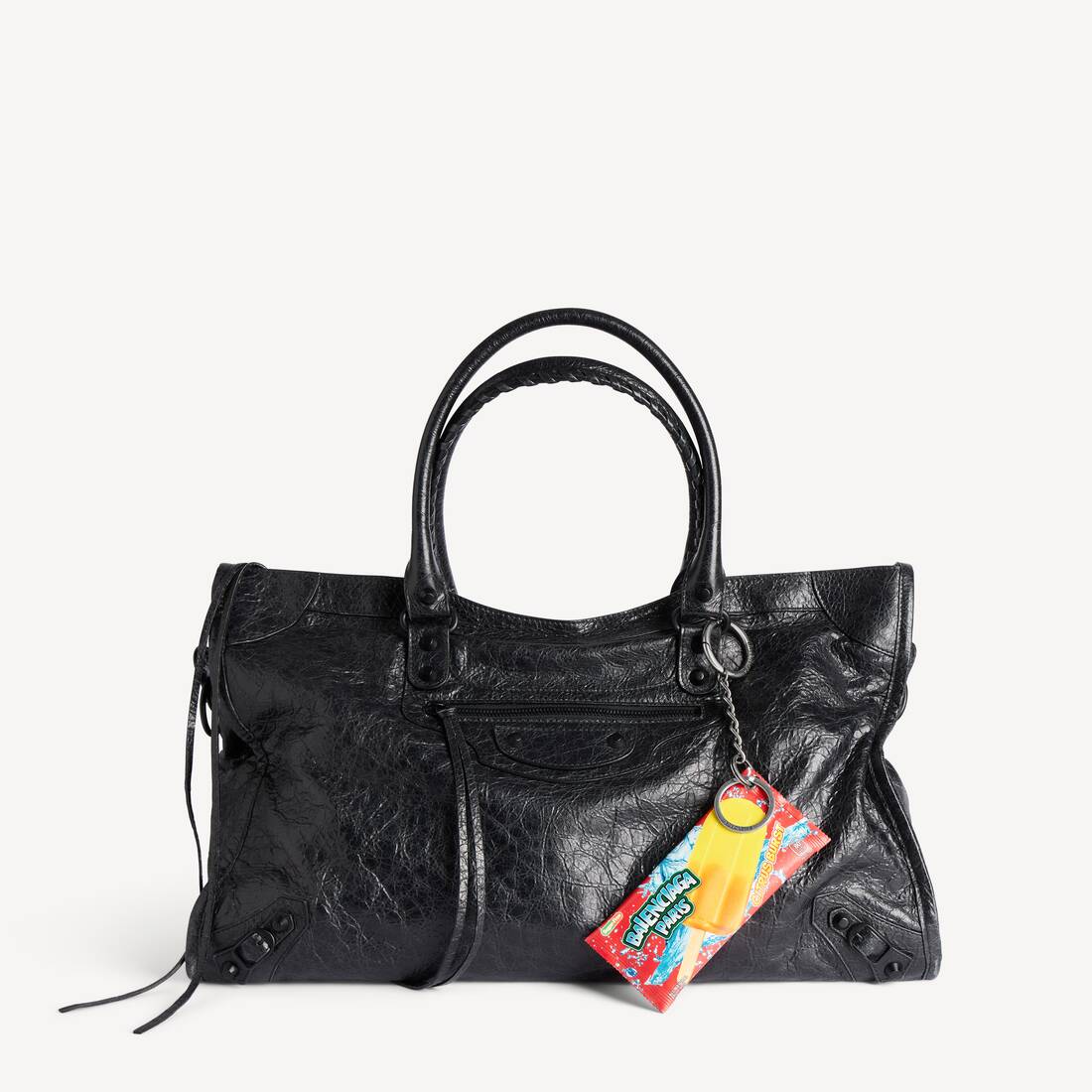 Men's Keychain/charm Snack Pouch in Red | Balenciaga Slovakia (slovak Republic) EN - Image 4