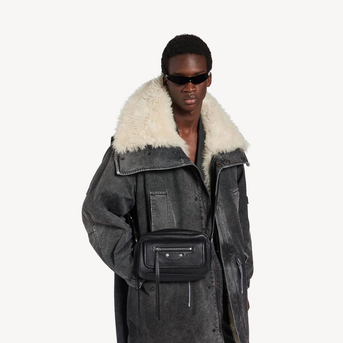 Sac Crossbody Le City Business  pour Homme en Noir | Balenciaga Luxembourg FR - Image 7