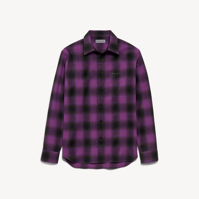ブラック/バイオレット の ウィメンズ フランネルシャツ - ウィメンズ | Balenciaga 日本 JA - Image 2