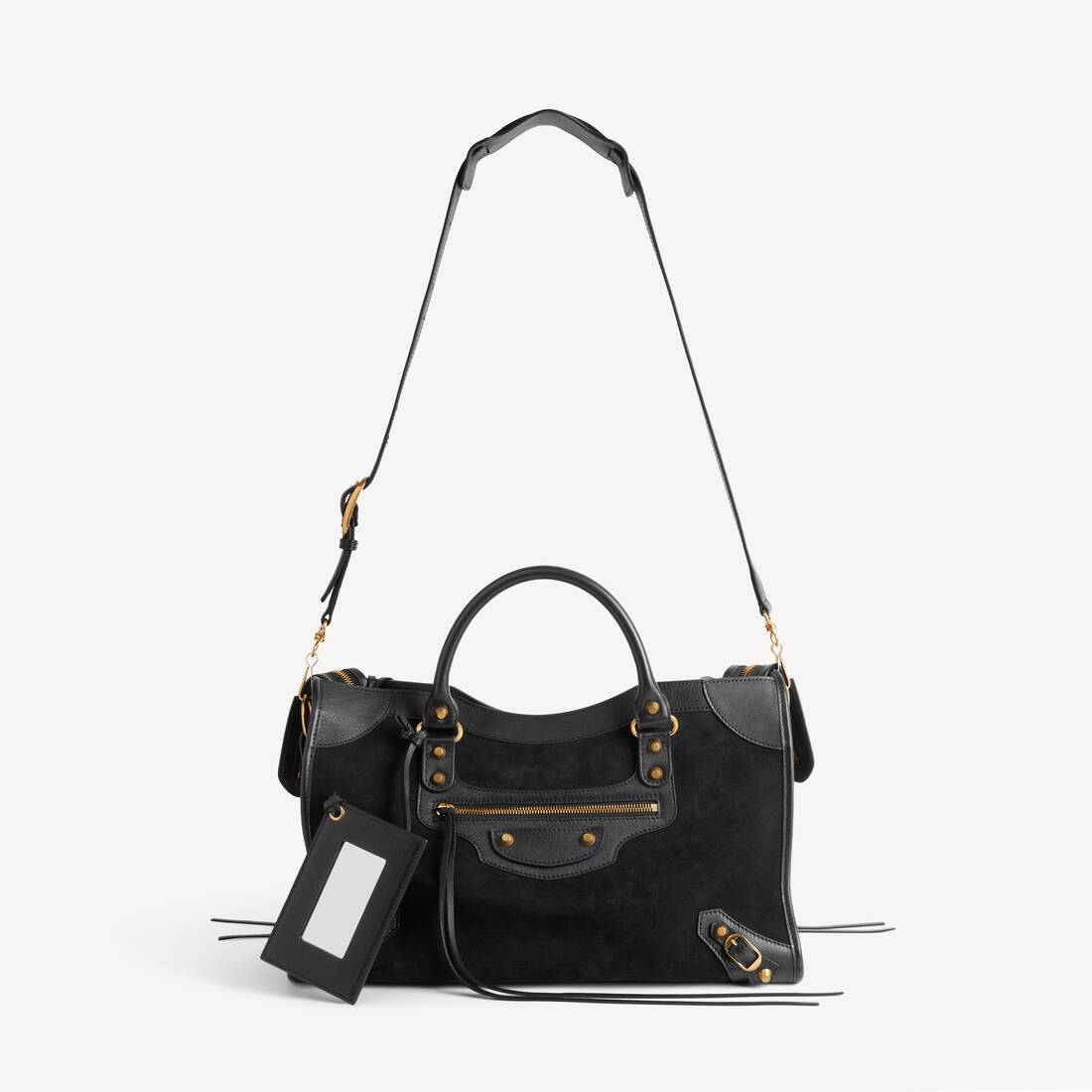 Women's Le City Bag Medium in Black | Balenciaga Hungary EN - Image 4