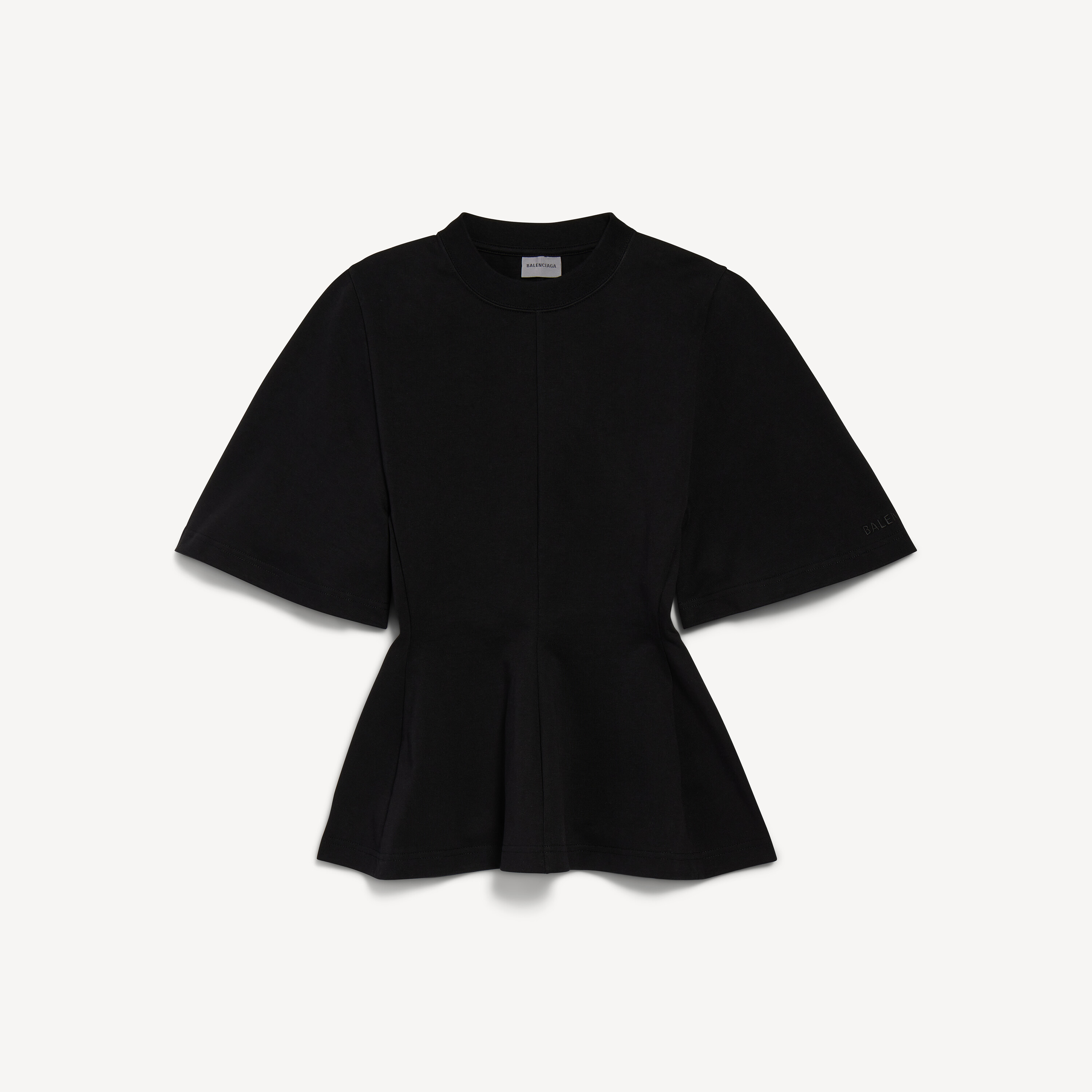 Women's Shaped T-shirt in Black