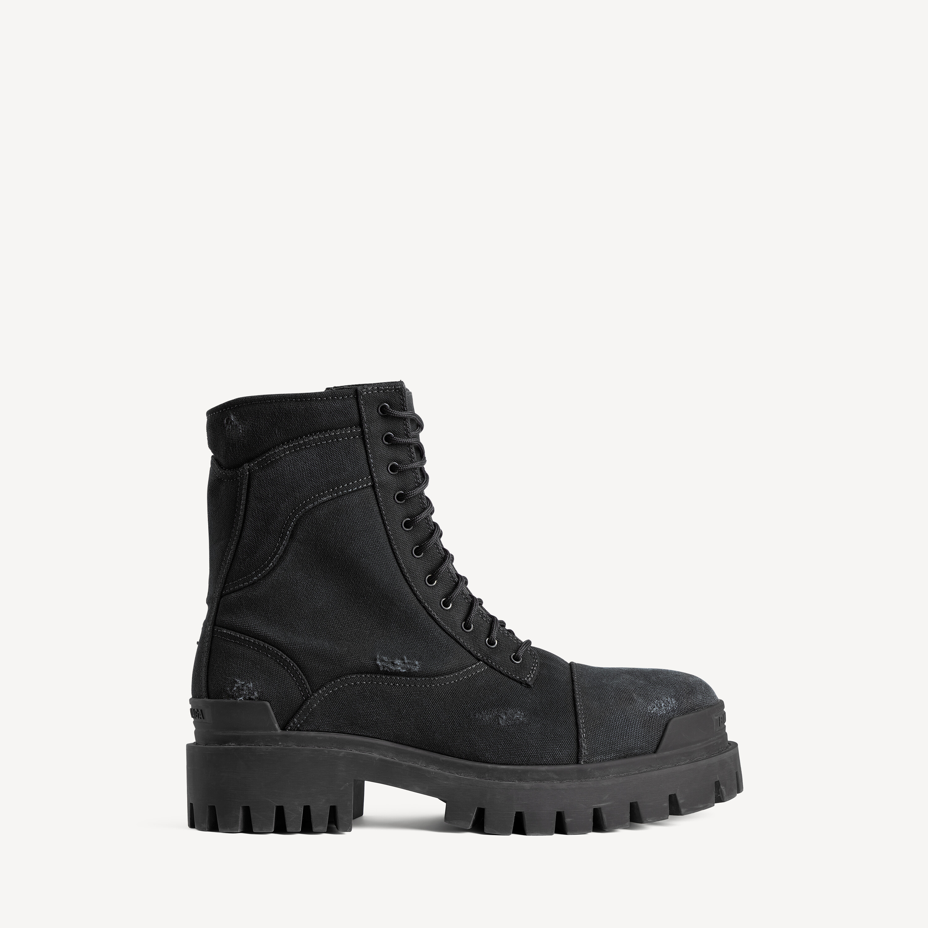 そ*ば様 Balenciaga combat strike boots 43 2 Men's Combat Strike Boot in Black | Balenciaga US