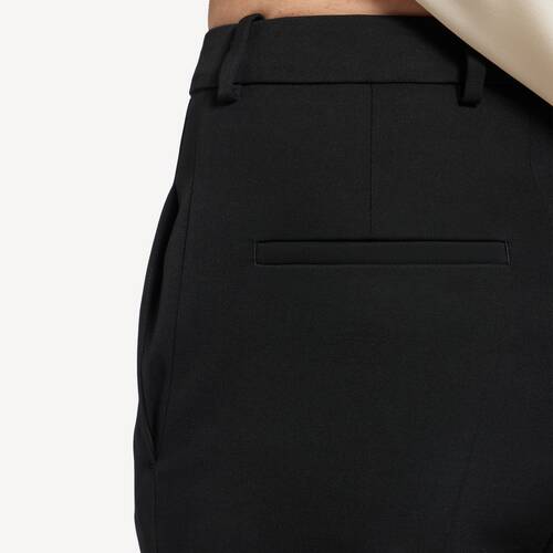 pantaloni a vita alta taglio slim 