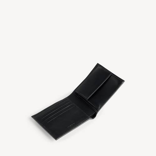 le city square folded coin wallet