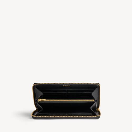 crush continental wallet quilted