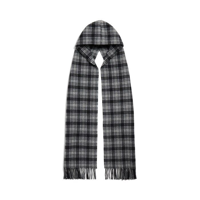 hooded scarf