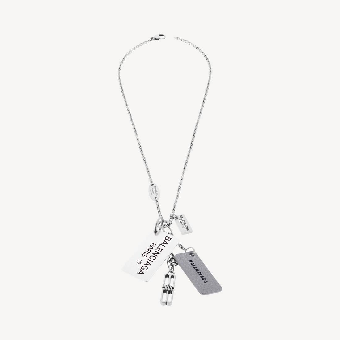 All Access Necklace in Silver | Balenciaga United States EN - Image 2
