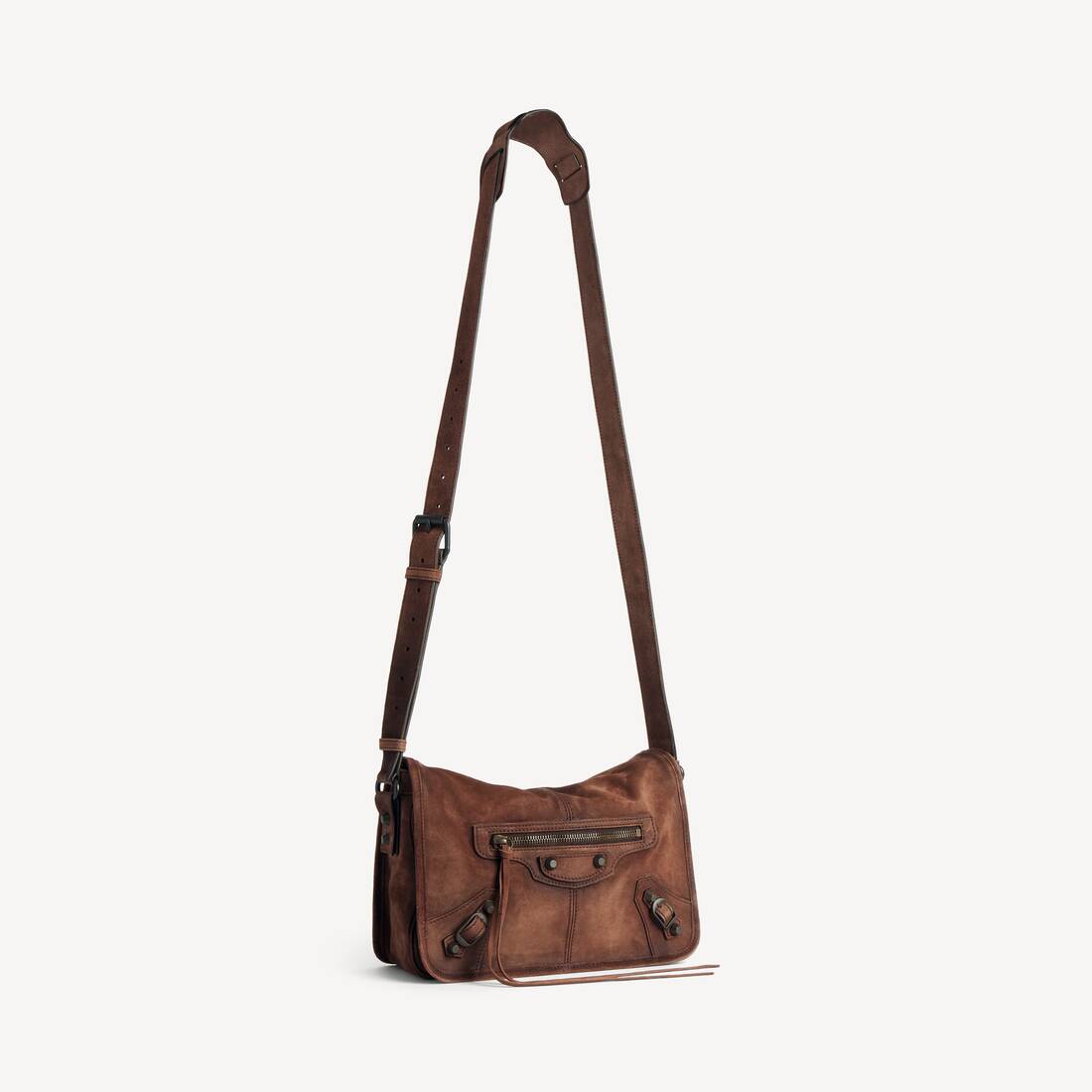 Le City Messenger-tasche Klein Mit Klappe f&uuml;r Herren in Hellespresso | Balenciaga Deutschland DE - Image 2