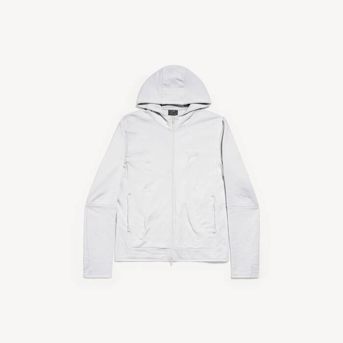 Veste Tracksuit &Agrave; Capuche Balenciaga | Puma Fit Ajust&eacute; in Blanc | Balenciaga Belgique FR - Image 2