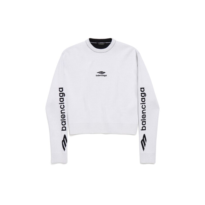 3b sports icon cropped crewneck