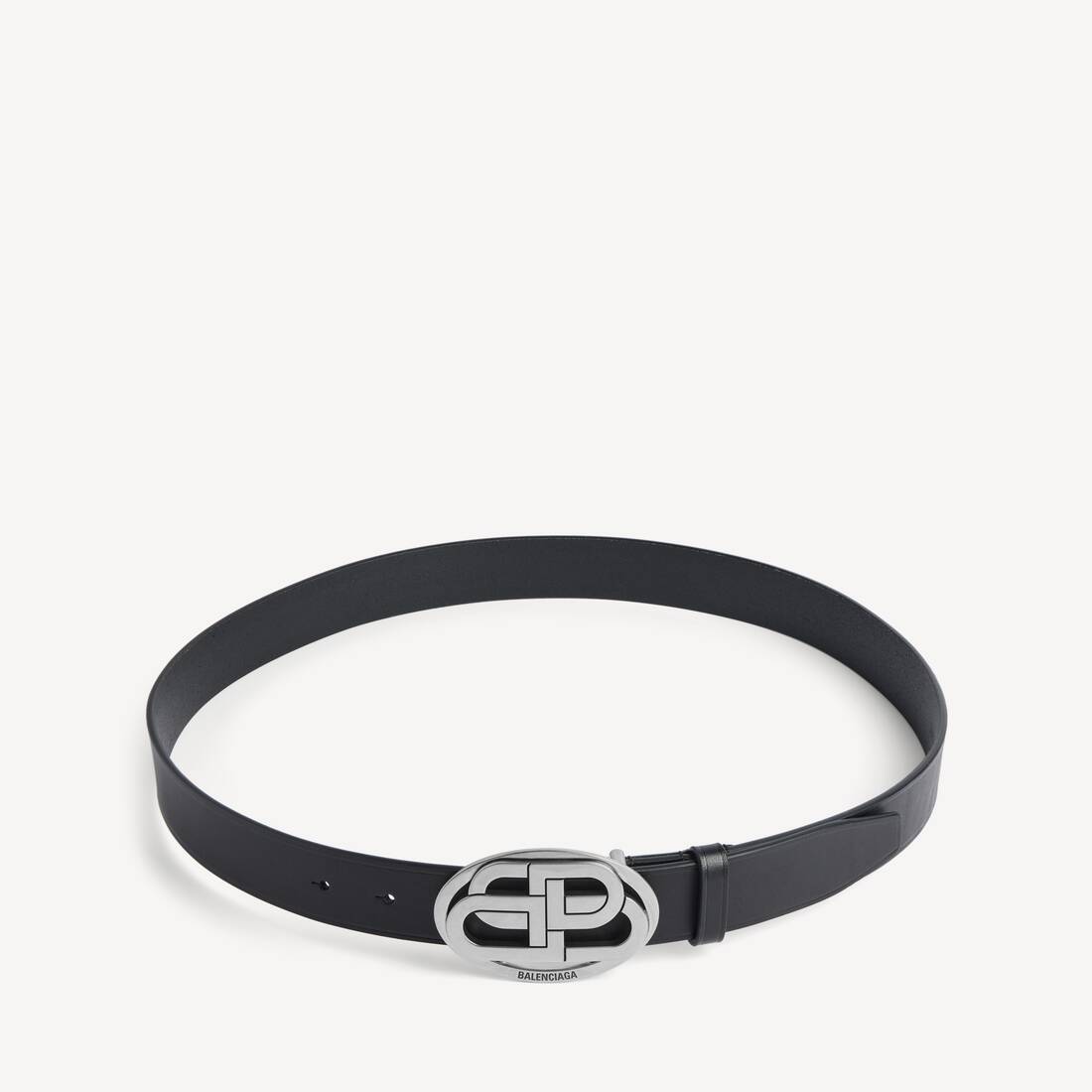 Oval Bb G&uuml;rtel f&uuml;r Herren in Schwarz | Balenciaga Deutschland DE - Image 2
