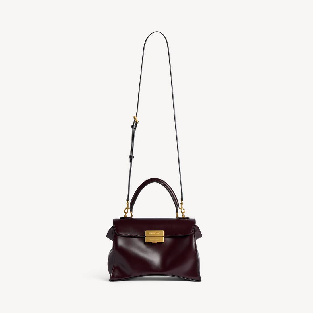 Hourglass Avenue Henkeltasche Klein f&uuml;r Damen in Traube | Balenciaga Deutschland DE - Image 4