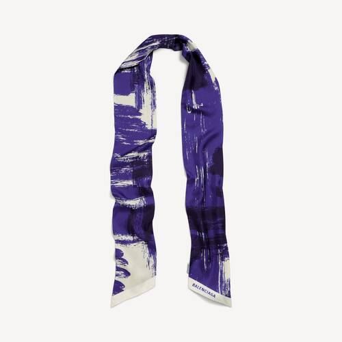 페인트브러시 트윌리 스카프