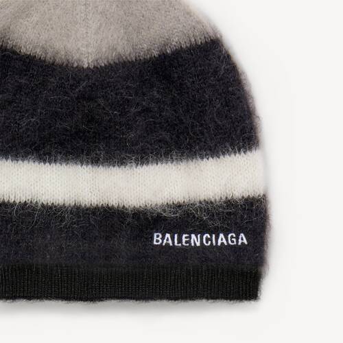 striped beanie
