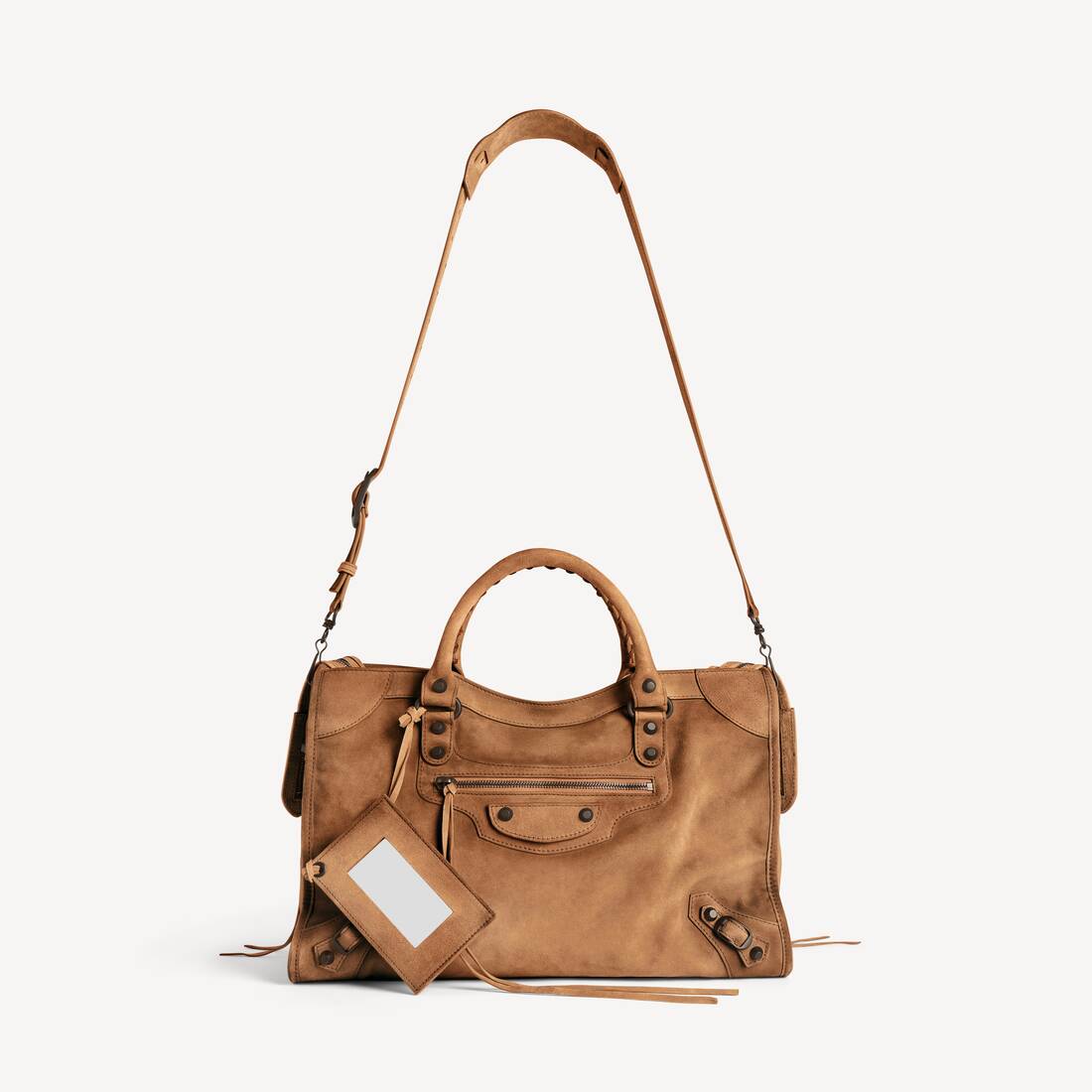 Women's Le City Bag Medium in Camel | Balenciaga Australia EN - Image 4