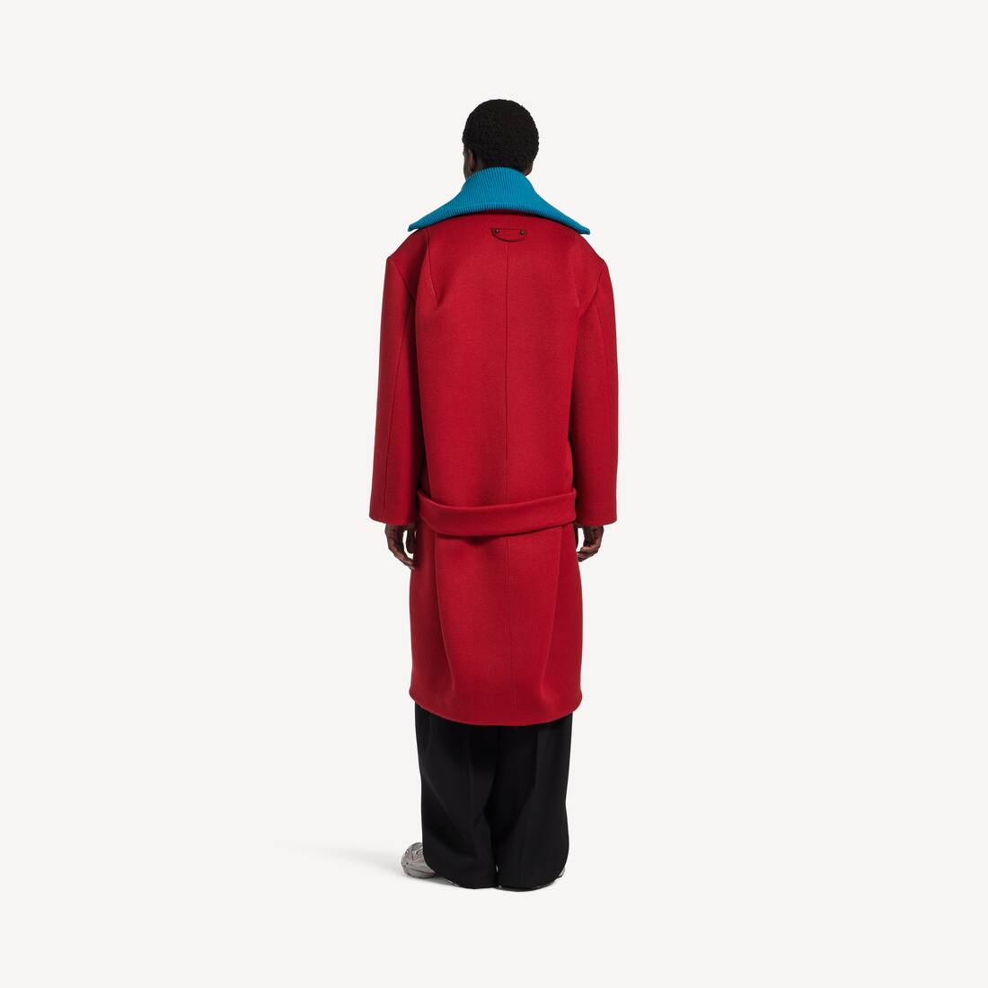 レッド の メンズ ダブルカーコート | Balenciaga 日本 JA - Image 4