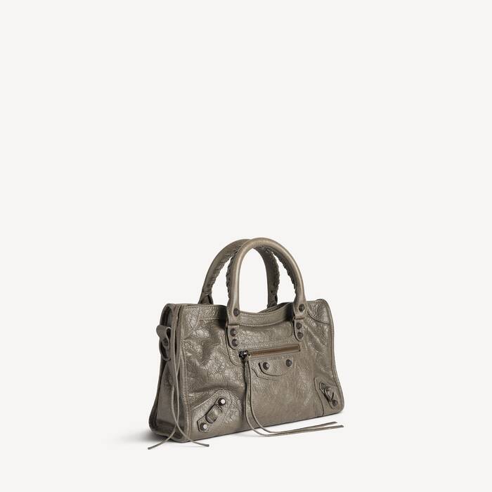 Le City Tasche Klein f&uuml;r Damen in Armeegr&uuml;n - Damen | Balenciaga Deutschland DE - Image 2