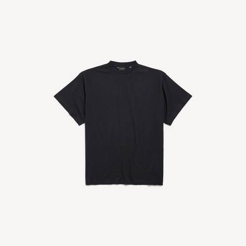 security tape logo t-shirt oversized 