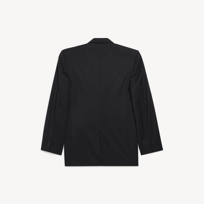 Men's Standard Tailored Jacket in New Black - Men | Balenciaga Estonia EN - Image 2