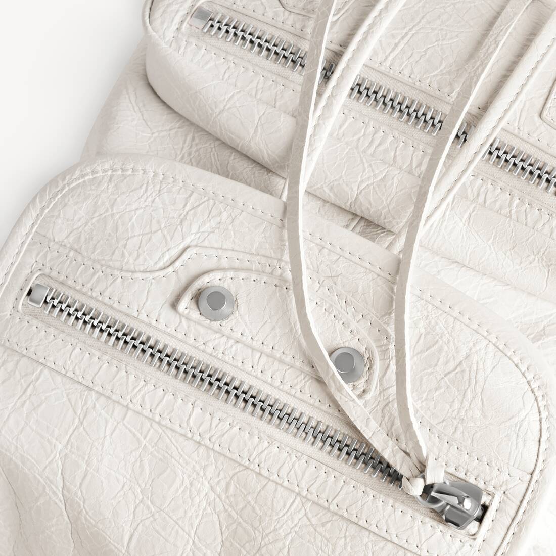 Women's Le City Backpack Mini in Optic White | Balenciaga United States EN - Image 5