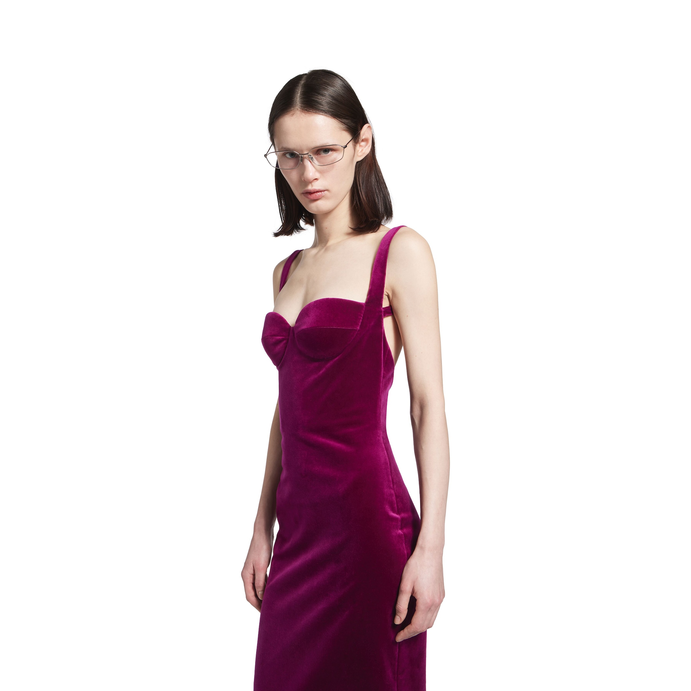 fitted gown