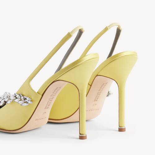 balenciaga | manolo blahnik zapato tal&oacute;n abierto