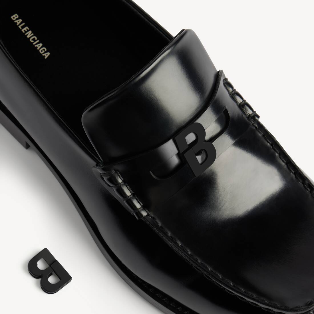 Men's Comfy Loafer in Black | Balenciaga Netherlands EN - Image 3