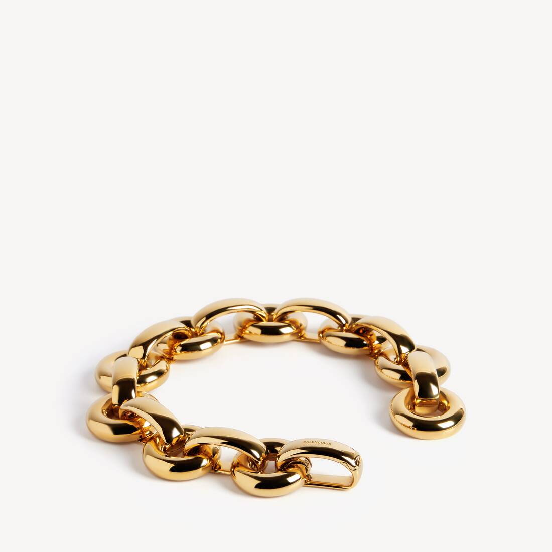 Women's Eisa Chain Choker in Shiny Gold | Balenciaga United States EN - Image 2
