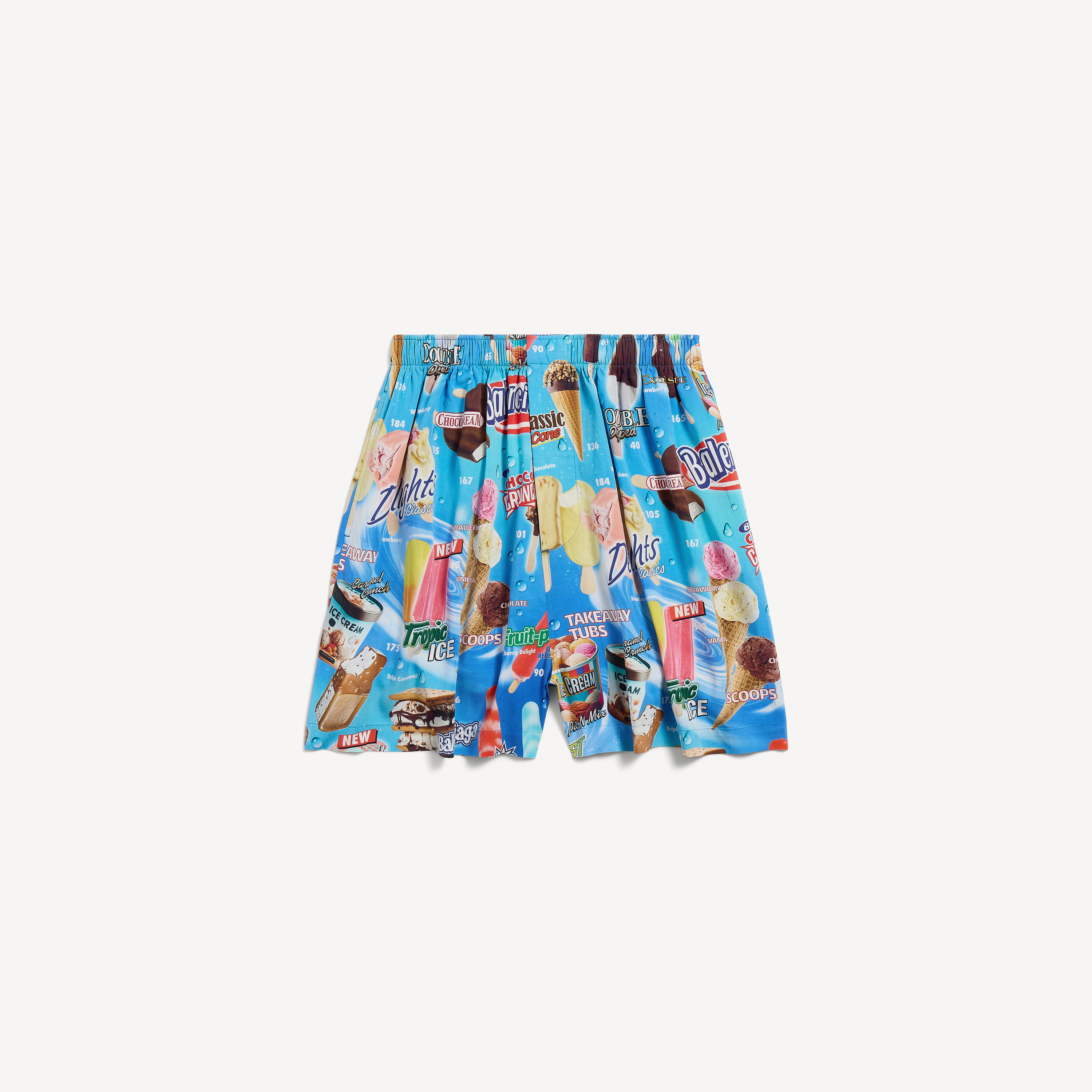 Men's Sweet Treat Pyjama Shorts in Blue