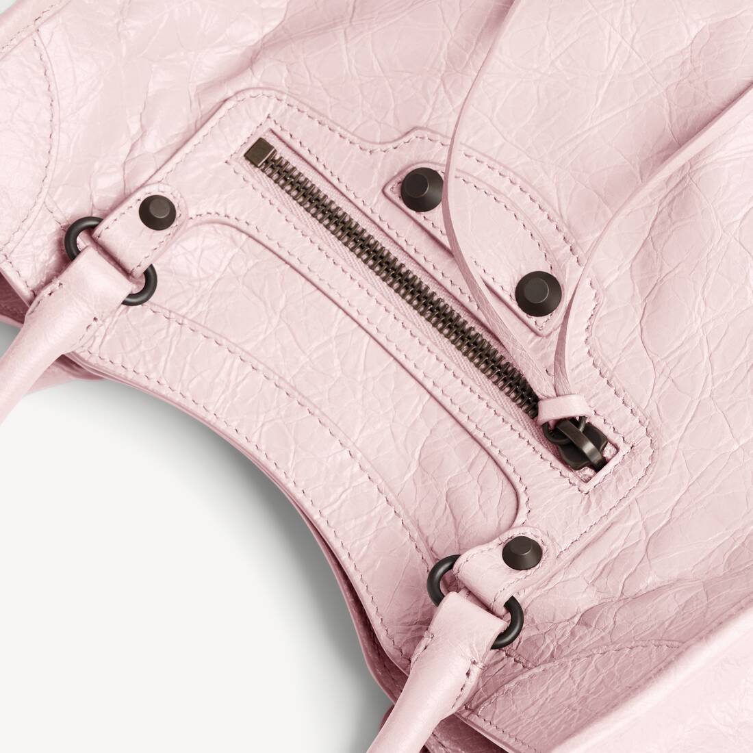 Women's Le City Tote Bag Mini in Petal Pink | Balenciaga United States EN - Image 6
