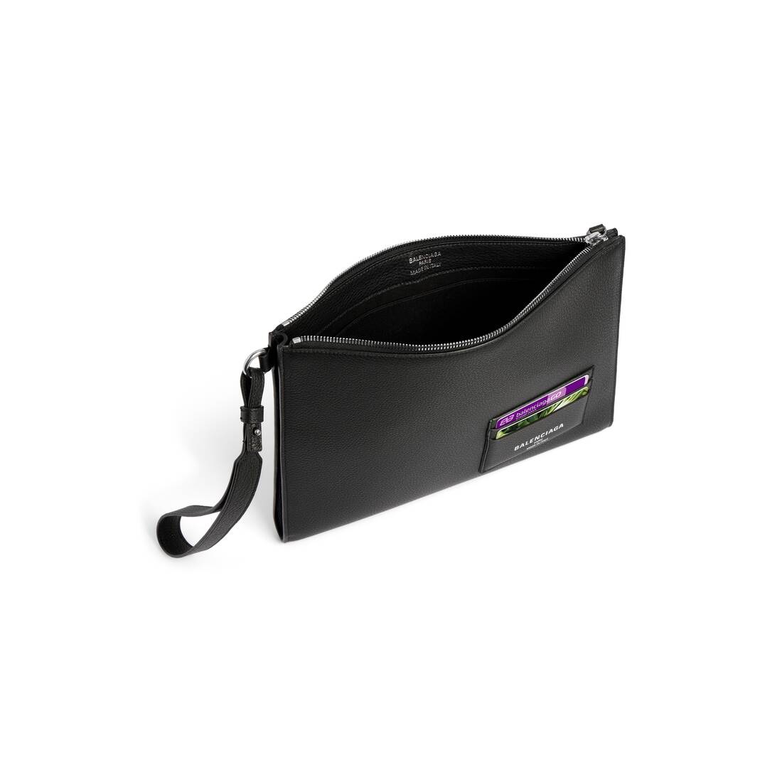 Pochette Credit pour Homme en Noir | Balenciaga France FR - Image 4