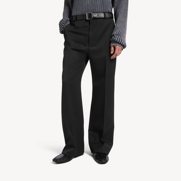 Hombre's Pantal&oacute;n De Sastre Too Far in Negro - Hombre | Balenciaga Espa&ntilde;a ES - Image 3