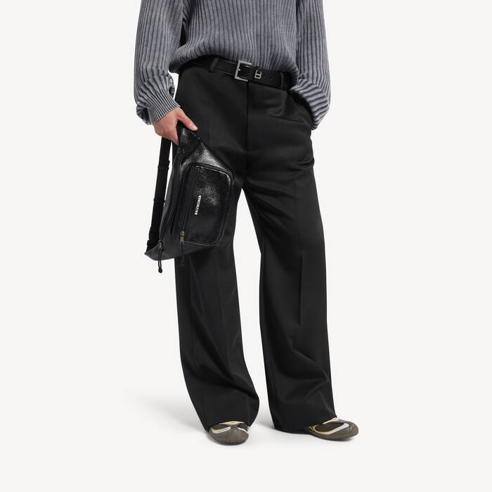 Men's Explorer Beltbag in Black - Men | Balenciaga United Kingdom EN - Image 3