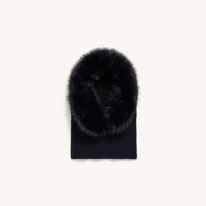 Women's Knit Hood in Black - Women | Balenciaga Republic Of Korea EN - Image 1