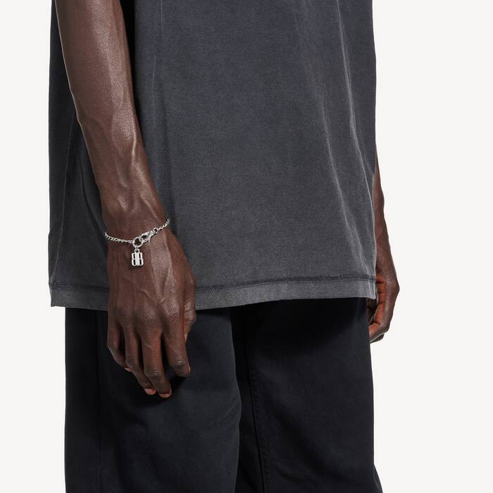 Pulsera Fina Nano  in Plateado | Balenciaga Espa&ntilde;a ES - Image 2