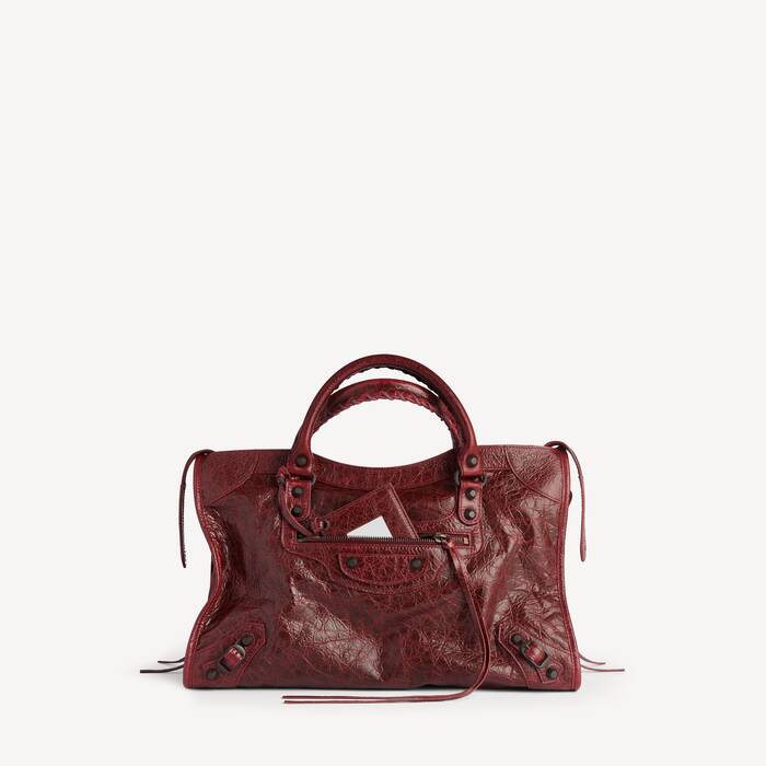 Women's Le City Bag Medium in Berry Red - Women | Balenciaga Australia EN - Image 1