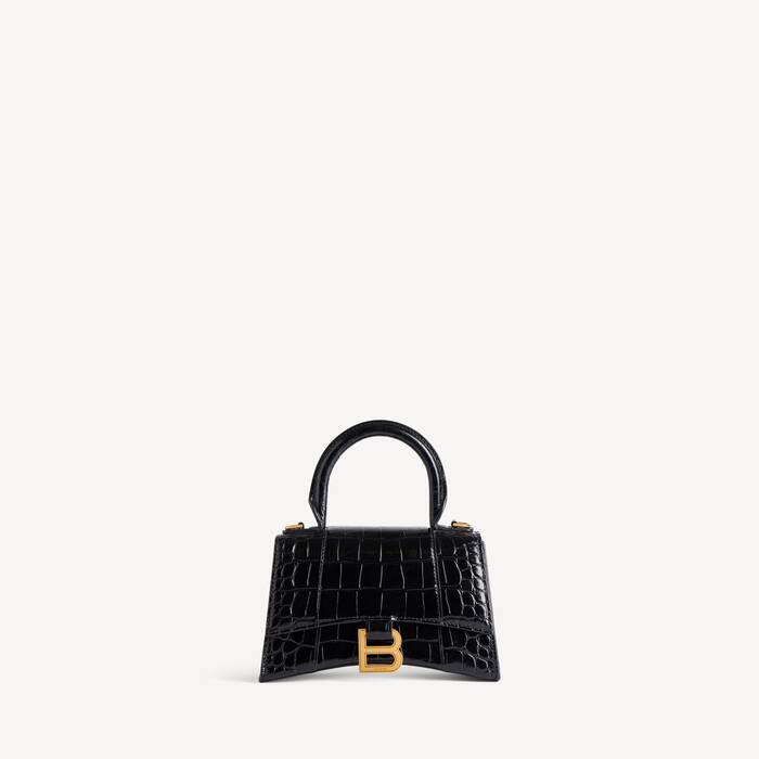 Hourglass Handtasche Xs f&uuml;r Damen in Schwarz - Damen | Balenciaga Deutschland DE - Image 1