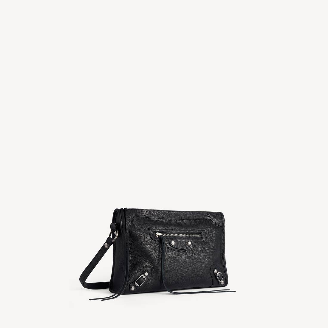 Pochette Triangle Le City Business pour Homme en Noir | Balenciaga France FR - Image 2