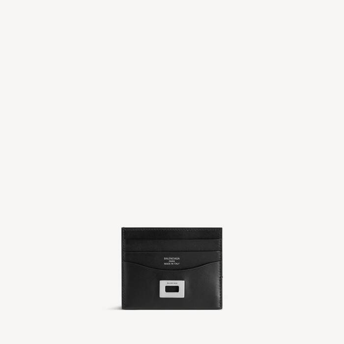 Porte-cartes Rodeo  pour Homme en Noir - Homme | Balenciaga Belgique FR - Image 1
