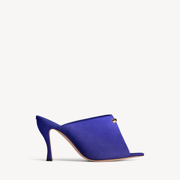 Women's Midnight City Mule in Purple - Women | Balenciaga Japan EN - Image 1