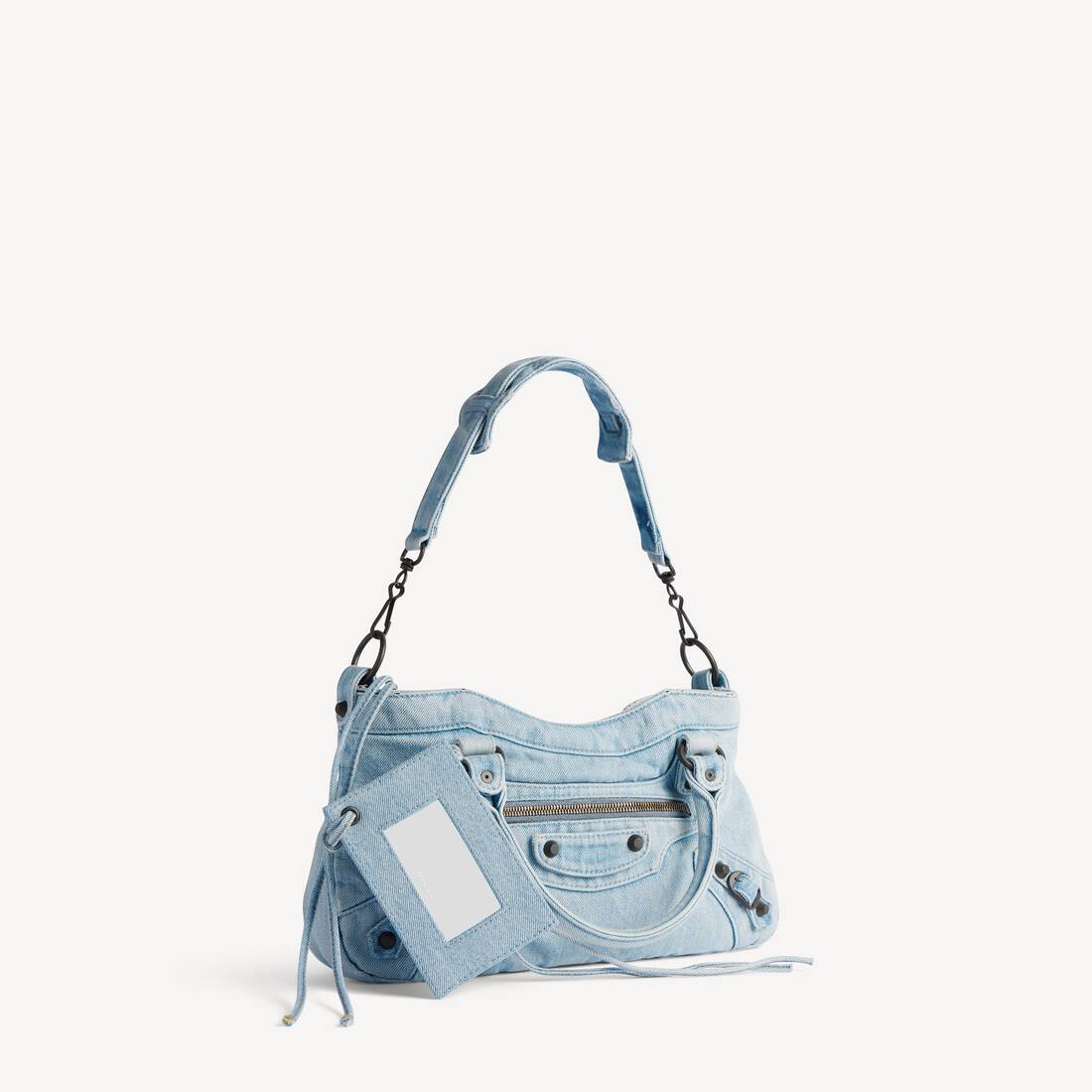 Women's Le City First Bag in Light Blue | Balenciaga Australia EN - Image 2