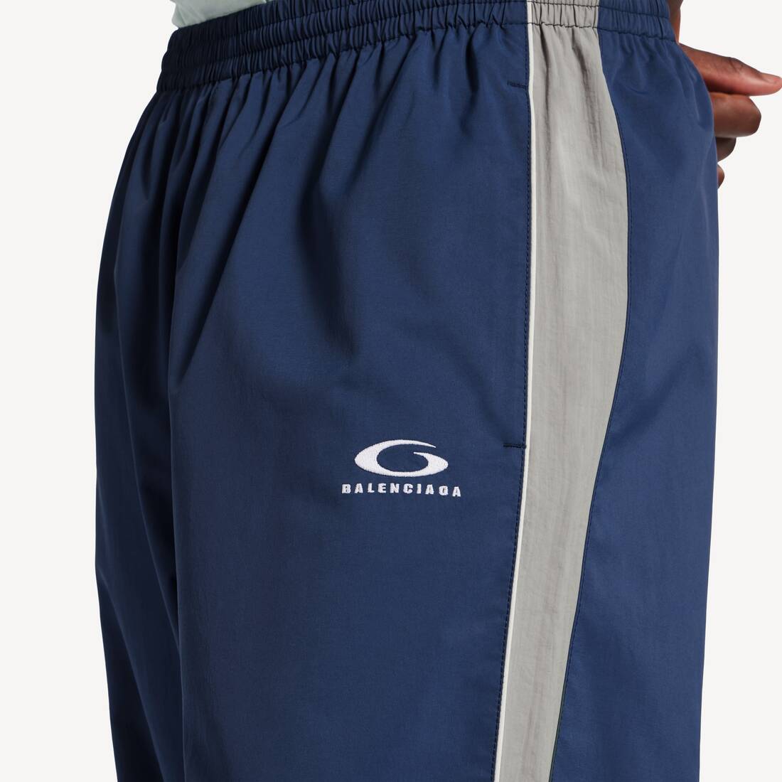 Uomo's Pantaloni Da Tuta in Blu Marine | Balenciaga Italia IT - Image 6