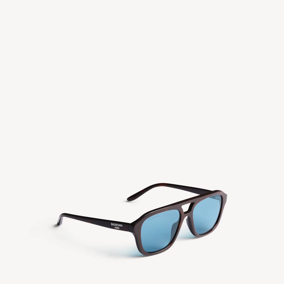 Daily Piloten-sonnenbrille f&uuml;r Herren in Dunkles Karamell-havanna | Balenciaga Deutschland DE - Image 3